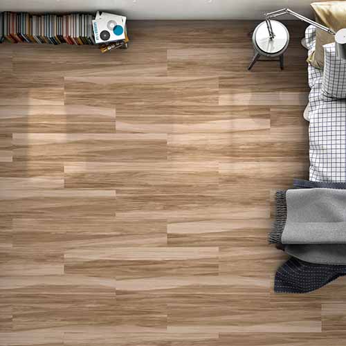 Zante Beige WoodLook Tile Plank Room View